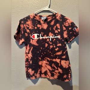 Champion tie dye shirt size XS